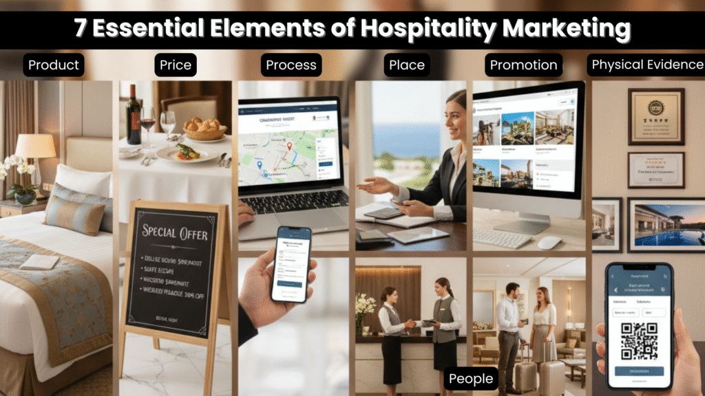 7 elements of hospitality marketing