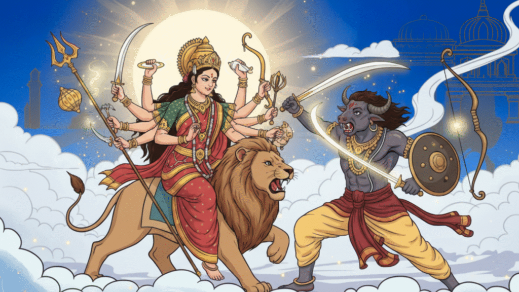Dashain Mythological Belief