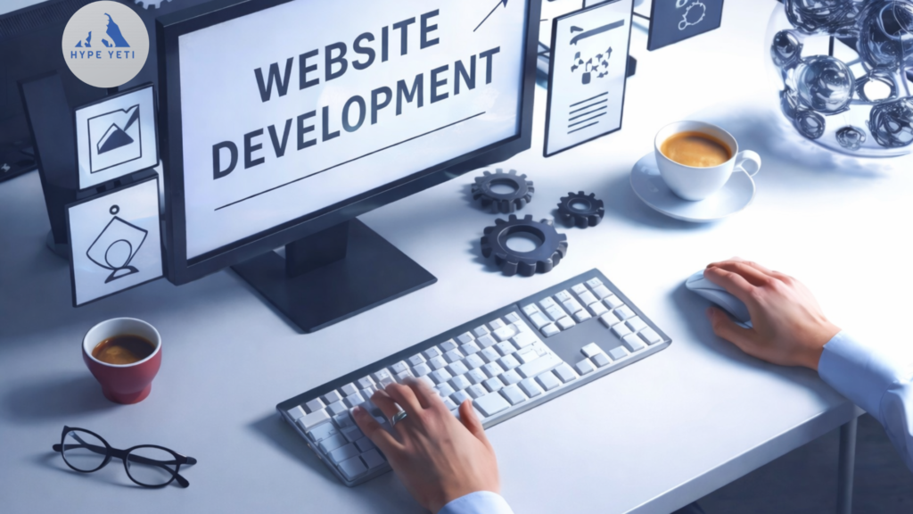 Featured image of website development